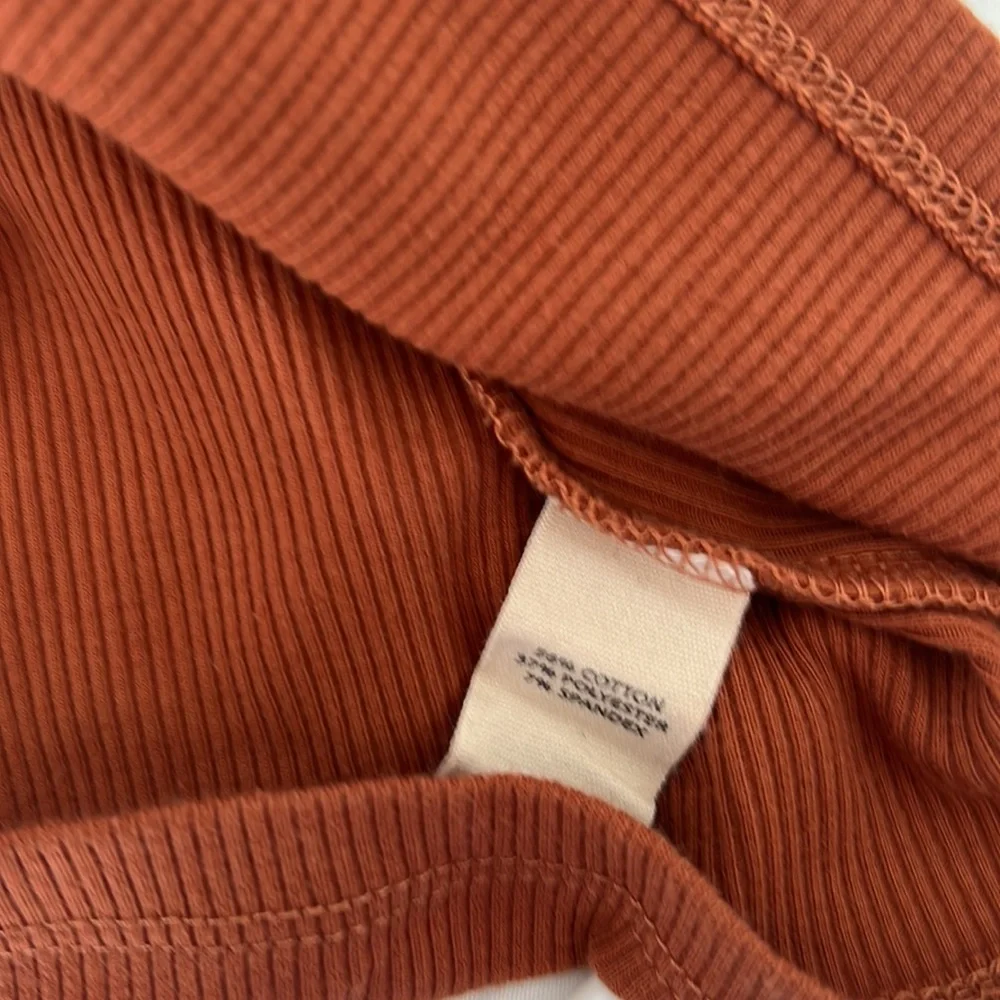 Gilded Intent Raceback Ribbed Tank Top Large - Picture 6 of 6